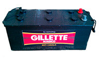 Аккумулятор для грузовика Gillette Magico 6СТ-180