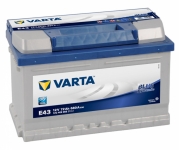Аккумулятор автомобильный Varta Blue Dynamic 572409 E43 572409068 (572 409 068)