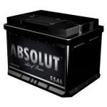Аккумулятор автомобильный Absolut 556401 6СТ-55 п.п. (аналог C15 556 401 048)