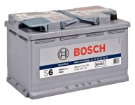 Аккумулятор автомобильный Bosch AGM 580901 S6 011 580901080 (580 901 080)