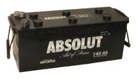 Аккумулятор для грузовика Absolut 6СТ-140