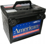 Аккумулятор автомобильный American 75650 (боковые клеммы)